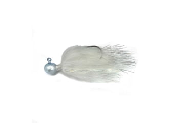 Image of Rabid Baits Hair Jig Owner 1/0 Hook, 1/8oz, White, HJ8-905