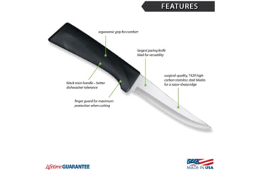 Image of Rada Cutlery Anthem Super Parer Blk Bag, RDCW427