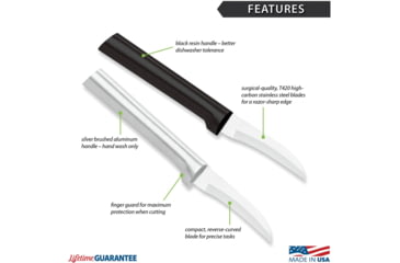 Image of Rada Cutlery Granny Paring Knife Alm Bulk, RDCR100