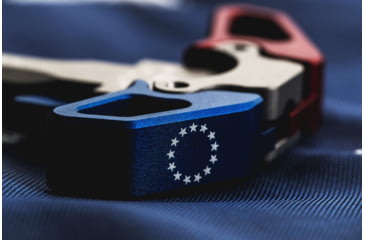 Image of Radian Weapons 4th of July 2020 Combo Set, Raptor Charging Handle, AR-15/ M16, Ambidextrous + Talon Safety Selector, Long &amp; Short, Anodized, Red/White/Blue, S0005