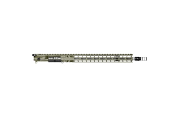 Image of Radian Weapons Model 1, AR-15, 6mm ARC, 18 inch M-LOK Upper Receiver, Fluted, Rifle Length, 1-7 Twist, 5/8x24, Dead Air Keymo Flash Hider, Cerakote, Olive Drab Green, R0906