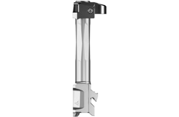 Image of Radian Weapons Glock 17 Gen 6 Ramjet 9mm Luger Non-Threaded Pistol Barrel w/Afterburner Compensator, 4.9 inch, 1-14 LH Twist, Radianite, Grey, R1000
