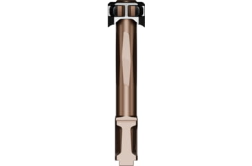 Image of Radian Weapons Glock 19 Gen 5 9mm RAMJET Barrel w/ AFTERBURNER Compensator, 4.4in, 1-10 Twist, Bronze/Black, R0832