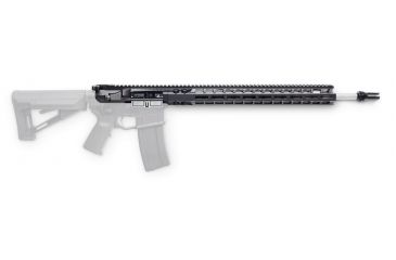 Image of Radian Weapons Radian Model 1 Complete 20 in Upper Receiver, 22 Nosler, Black R0156