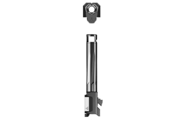 Image of Radian Weapons Afterburner and Ramjet Ruger RXM 9mm Luger Non-Threaded Pistol Barrel, 4in, Radianite, Black, R0944
