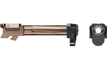 Image of Radian Weapons Ramjet + Afterburner Combo 9mm Fits Glock 43X Bronze 416R Stainless Steel, R0860