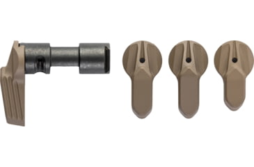 Image of Radian Weapons Talon Ambidextrous 45/90 Safety Selector 4-Lever KIT, FDE, R0015