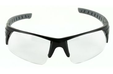 Image of Radians Ballistic Rated Enhanced Clarity Lens Blast FX Glasses w/ Dual Molded Temple Arms, Black, Gray/Clear, RADBL0110CS