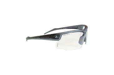 Image of Radians Ballistic Rated Skybow Glasses w/ Flexible Temple Tips and Rubberized Nosepiece, Grey/Clear, RADSB0110CS