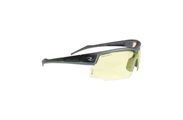 Image of Radians Ballistic Rated Skybow Glasses w/ Flexible Temple Tips and Rubberized Nosepiece, Grey/Yellow, RADSB01Y0CS