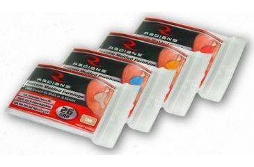 Image of Radians Custom Molded Earplugs - Retail Box with Blue Plugs CEP002-B