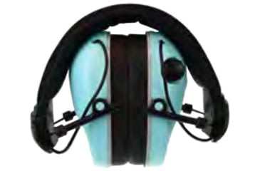 Image of Radians Dual Mic Electronic Earmuffs NRR 23 -Aqua, R3220ECS