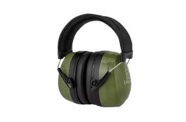 Image of Radians High Performance Earmuff Over the Head Black/Green, DUHIHPGRBX