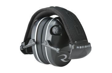 Image of Radians NRR 23 R3200 Dual Mic, Black/Gray, Universal Adult, R3200ECS