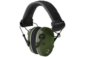 Image of Radians NRR 24 R3400 Quad Mic, Green/Gray, Universal Adult, R3400EQCS