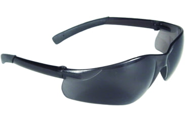Image of Radians Safety Glasses Lightweight Frame One Piece Polycarbonate Lens Soft Rubber Temples Smoke Lenses, AT1-20