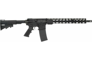 Image of Radical Firearms Car Stock 15RPR M-LOK Semi-Auto Rifle, 223 Rem/5.56 NATO, 16in Barrel, 1-7, Synthetic Black Stock, Black, 30-Shot, RF01622-FRRMPG