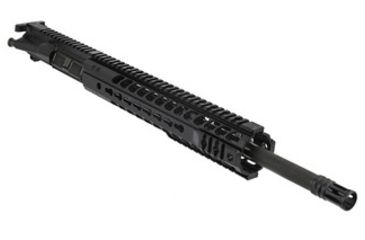 Image of Radical Firearms Complete Upper Assembly 16in 300 AAC HBAR Contour, 1/8 Twist, 10in FTR, KEYMOD, A2 Flash Hider, Black, CFU16-300HBAR-10FTR