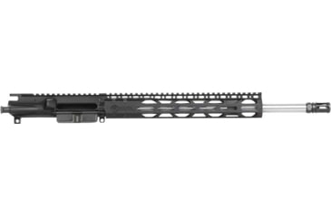 Image of Radical Firearms RF Upper Assembly 16in 223 Wylde, 416R HBAR Contour, 1/8 Twist, 12in RPR, M-LOK, A2 Flash Hider, Black, FU16-223W-SS-12RPR