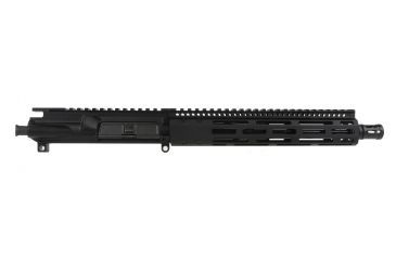 Image of Radical Firearms Upper Assembly 10.5 inch 300 AAC HBAR Contour, 10 inch FCR, A2 FH, w/o BCG and CH, Black, FU10.5-300HBAR-10FCR
