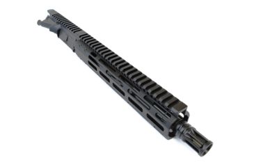Image of Radical Firearms Upper Assembly 10.5 inch 5.56 M4 Contour, 10 inch FCR, A2 FH, w/o BCG and CH, Black, FU10.5-5.56M4-10FCR