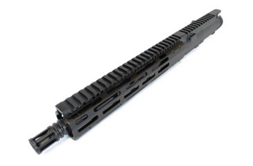 Image of Radical Firearms Upper Assembly 10.5 inch 5.56 M4 Contour, 10 inch FCR, A2 FH, w/o BCG and CH, Black, FU10.5-5.56M4-10FCR