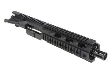 Image of Radical Firearms Upper Assembly 7.5 inch 5.56 M4 Contour, 7 inch FQR, w/BCG and CH, Black, CFU7.5-5.56M4-7FQR