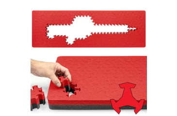 Image of RAGAR RAGAR 41.75 in x 13.5 in Foam Insert For Hard Rifle Cases