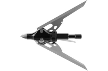 Image of Rage Tyrant 3 Blade Crossbow Broadhead, 100 Grain, Pack of 3, Black/Silver, R70002