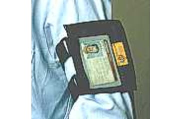 Image of Raine Tactical Gear Armband ID Holder, Black, 025JA