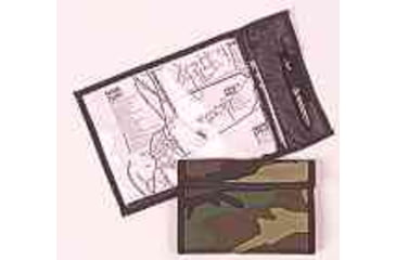 Image of Raine Tactical Gear Individual Map Case, Black, 7in x 9in Map Viewing Area, 029SB
