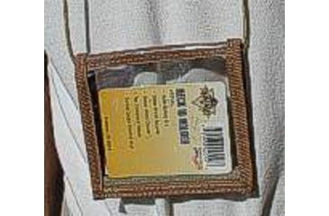 Image of Raine Tactical Gear Military ID Holder, Neck Version, Desert Tan, 025JNT