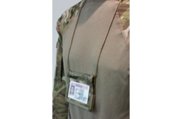 Image of Raine Tactical Gear Neck ID Holder w/ Zipper Pocket, Multicam, 025JNZMC