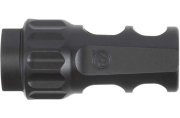 Image of Rainier Arms .223/5.56 Muzzle Brake, 1/2x28, Black Nitride, Small, RA013-BLK