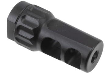 Image of Rainier Arms .223/5.56 Muzzle Brake, 1/2x28, Black Nitride, Small, RA013-BLK