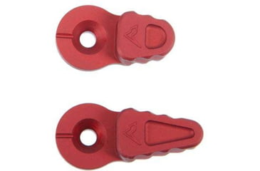 Image of Rainier Arms Ambidextrous Safety Selector Switch - Standard/Short, 45 Degree, Red, Small, RA-Selector-ST-SH RED