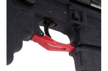 Image of Rainier Arms AR15 Modified Trigger Guard MTG, Red, Small, RA-MTG-RED