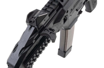 Image of Rainier Arms CZ Scorpion Prime Charging Handle, Black, Small, RA009-BLK