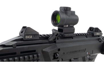 Image of Rainier Arms CZ Scorpion Prime Charging Handle, Black, Small, RA009-BLK