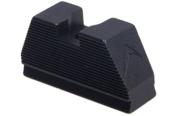 Image of Rainier Arms Fiber Optic Suppressor Height Sight Set For Glock, Logo, Black, RA-GLK-FO-SUP-SET-LG