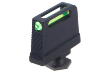Image of Rainier Arms Fiber Optic Suppressor Height Sight Set For Glock, Logo, Black, RA-GLK-FO-SUP-SET-LG
