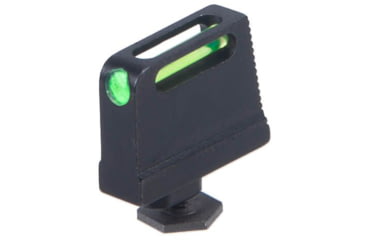 Image of Rainier Arms Fiber Optic Suppressor Height Sight Set For Glock, Logo, Black, RA-GLK-FO-SUP-SET-LG