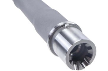 Image of Rainier Arms Match 300BLK Barrel, 8.5in, 1-8 Twist, 5/8x24, Silver, Small, RAB-M-300-85-P-NF-SAT