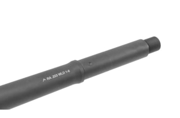Image of Rainier Arms Match Series .223 Wylde AR-15 Threaded Barrel, 10.5 inch, Lightweight Profile, Carbine Length, 1-8 Twist, 1/2 X 28, Black, Medium, RAB-M-223-LW-105-C-NF-BLK