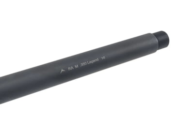 Image of Rainier Arms Match Series 350 Legend AR-15 Threaded Barrel, 12 inch, Pistol Length, 1-10 Twist, Nitride, Black, Medium, RAB-M-350-12-P-NF-BLK