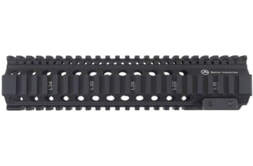 Image of Rainier Arms Rainier Industries Pro Series Mk2 Quad-Rail AR-15 Handguard, Black, 9.55 in, RA016