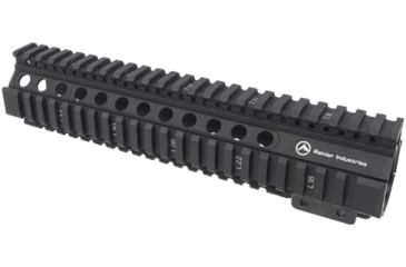 Image of Rainier Arms Rainier Industries Pro Series Mk2 Quad-Rail AR-15 Handguard, Black, 9.55 in, RA016