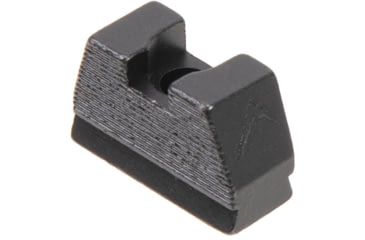 Image of Rainier Arms Sig Sauer P320 Fiber Optic Suppressor Height Sight Set, Logo, Black, RA-P320-FO-SUP-SET-LG