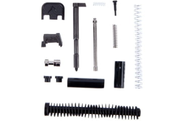 Image of Rainier Arms Slide Parts Kit for Glock 19 Gen 3, Black, Small, RA-GLK-UPK-G3-19