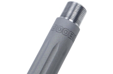 Image of Rainier Arms Ultramatch MOD2 300BLK Barrel, 10in Satin, 1-7.5 Twist, 5/8x24, Silver, Small, RAB-UM2-300-10-P-FF-SAT